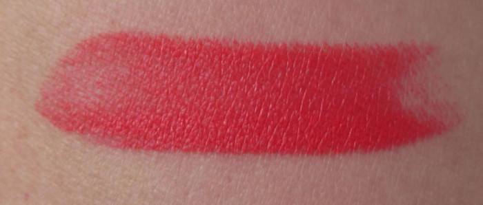 Pop Beauty Matte Velvet Lipstix, Coral Swatch
