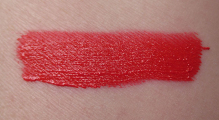 MAC Charlotte Olympia Collection Lipmix Red Swatch