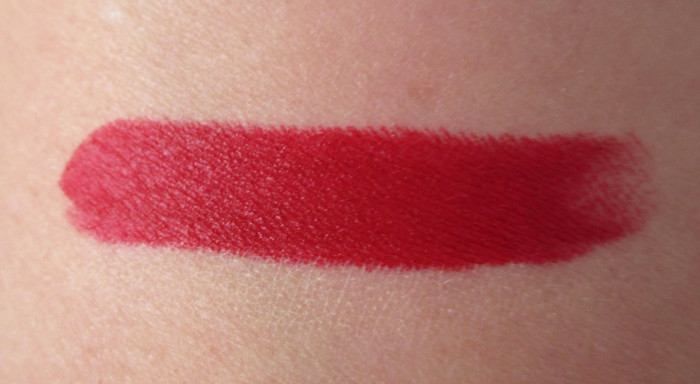 MAC Charlotte Olympia Collection Leading Lady Red Lipstick Swatch