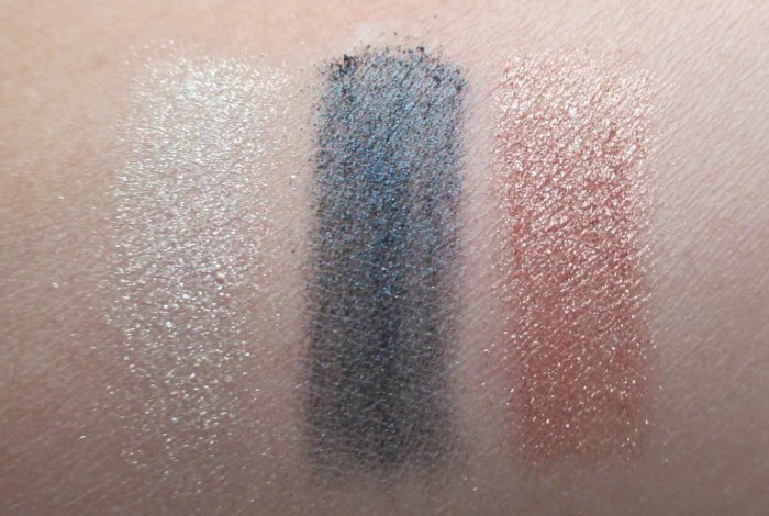 NARS Powerfall Dual-Intensity Eyeshadow Swatches: Antares, Arcturus, and Rigel