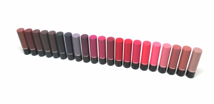 MAC Liptensity Lipstick Collection