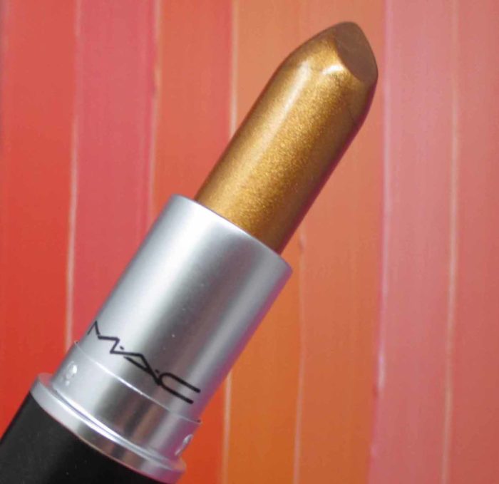 MAC Bronze Shimmer Frost Lipstick