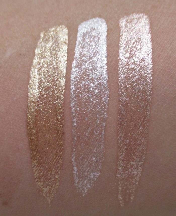 Make Up For Ever Star Lit Liquid Swatches