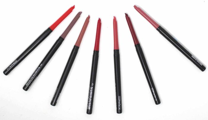 MAC Liptensity Lip Pencils, review, swatches