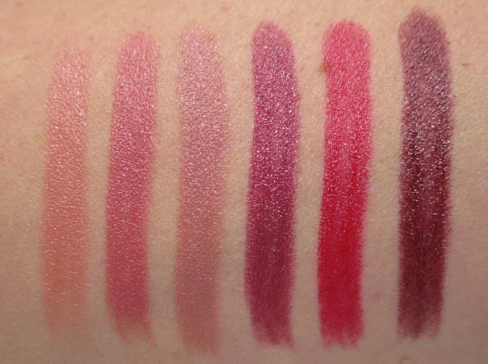 Smashbox Be Legendary Lipstick Set Swatches