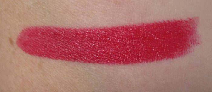 MAC Love Me Lipstick Give Me Fever Swatch