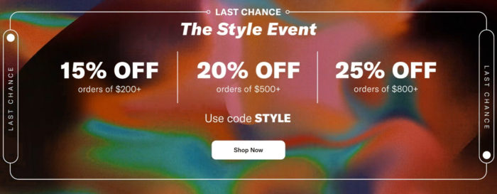 Shopbop The Style Event 2022